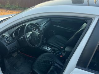2007 Mazda 3 I (BK) Рестайлинг, чёрный, 350000 рублей, вид 5