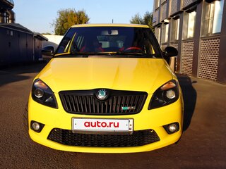 2012 Skoda Fabia RS II, жёлтый, 990000 рублей, вид 2