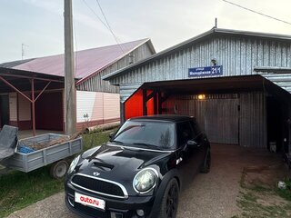 2012 Mini Hatch Cooper S II (R56) Рестайлинг, чёрный, 1100000 рублей, вид 4