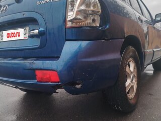 2003 Hyundai Santa Fe I, синий, 535000 рублей, вид 3
