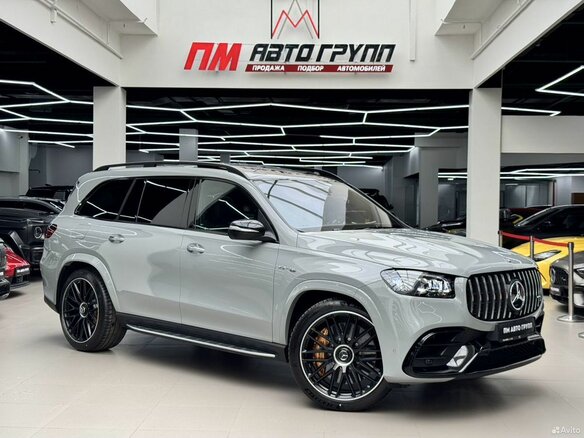 2025 Mercedes-Benz GLS AMG 63 AMG II (X167) Рестайлинг, серый, 25590000 рублей - вид 2