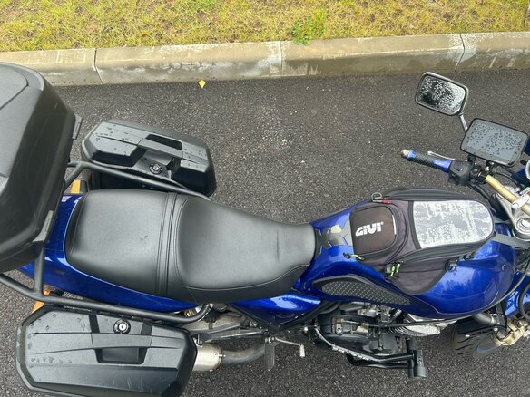 1998 Honda CB 400 Super Four, синий, 280000 рублей - вид 5