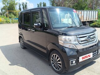 2016 Honda N-BOX I Рестайлинг, чёрный, 600000 рублей, вид 2