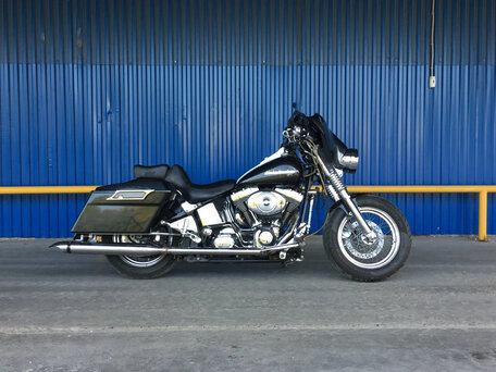 2001 Harley-Davidson Heritage Classic, чёрный, 690000 рублей, вид 1
