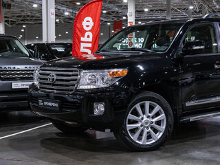 2012 Toyota Land Cruiser 200 Series Рестайлинг 1, чёрный, 3749900 рублей, вид 2