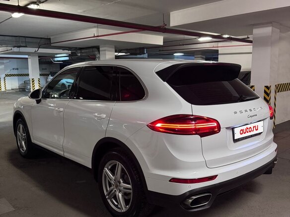 2015 Porsche Cayenne II Рестайлинг (958), белый, 3640000 рублей - вид 7