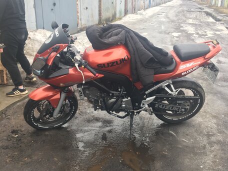 2003 Suzuki SV 650, оранжевый, 235000 рублей, вид 3