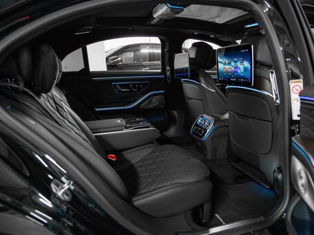 2026 Mercedes-Benz S-Класс 450 d Long 4MATIC VII (W223) Рестайлинг, зелёный, 28890000 рублей, вид 3