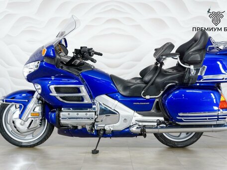 2001 Honda GL 1800 Gold Wing, синий, 985000 рублей, вид 2