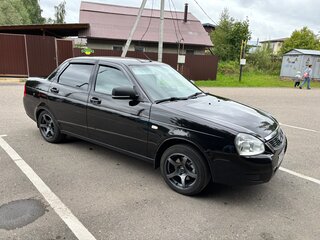 2017 Lada (ВАЗ) Priora I Рестайлинг, чёрный, 615000 рублей, вид 2