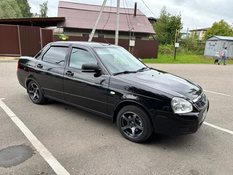 2017 Lada (ВАЗ) Priora I Рестайлинг, чёрный, 615000 рублей, вид 2