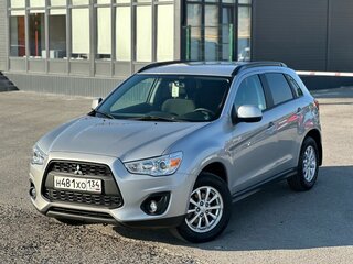 2014 Mitsubishi ASX I Рестайлинг, серебристый, 1080000 рублей, вид 2
