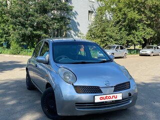 2002 Nissan March III (K12), серебристый, 130000 рублей, вид 2