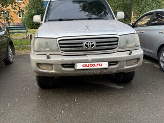 2000 Toyota Land Cruiser 100 Series, серебристый, 950000 рублей, вид 2