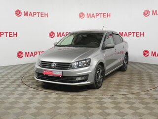 2019 Volkswagen Polo V Рестайлинг, серебристый, 1149000 рублей, вид 1