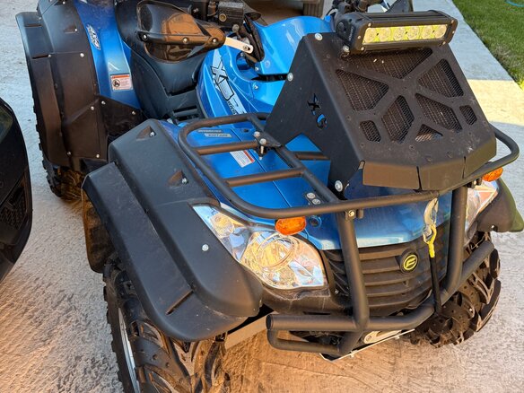 2019 CFMoto CF500, синий - вид 4