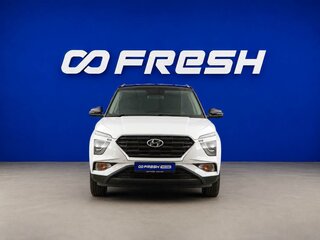 2022 Hyundai Creta II, белый, 2457077 рублей, вид 3