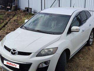 2010 Mazda CX-7 I Рестайлинг, белый, 850000 рублей, вид 4