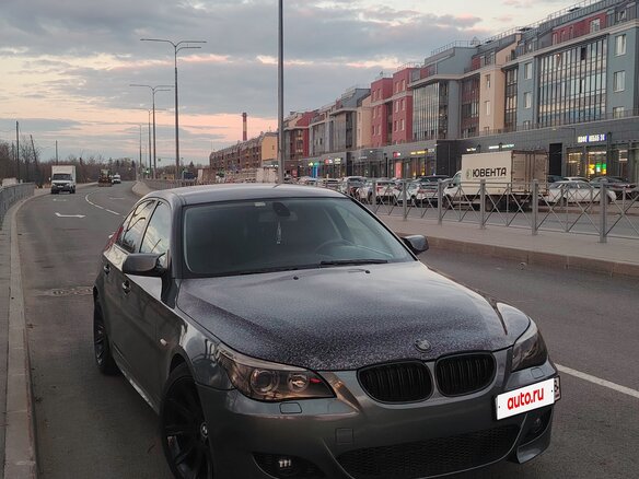 2003 BMW 5 серии 525i V (E60/E61), серый, 1450000 рублей - вид 8