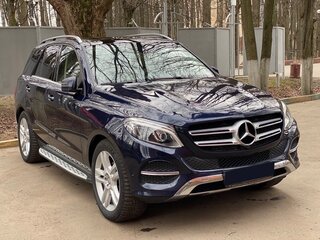 2016 Mercedes-Benz GLE 250 d I (W166), синий, 3450000 рублей, вид 3