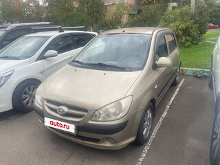 2008 Hyundai Getz I Рестайлинг, бежевый, 460000 рублей, вид 2
