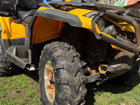 2013 BRP Can-Am Outlander MAX 500, жёлтый, 650000 рублей, вид 2