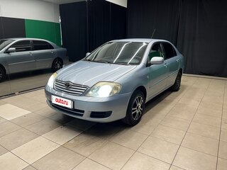 2006 Toyota Corolla IX (E120, E130) Рестайлинг, голубой, 630000 рублей, вид 3