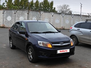 2015 Lada (ВАЗ) Granta I, синий, 330000 рублей, вид 3
