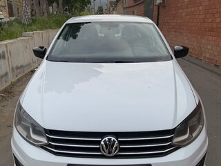 2019 Volkswagen Polo V Рестайлинг, белый, 750000 рублей, вид 3