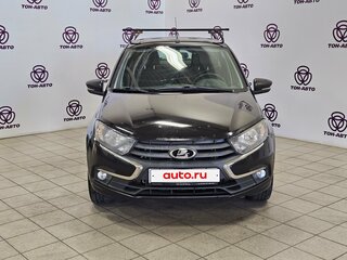 2018 Lada (ВАЗ) Granta I Рестайлинг, чёрный, 417000 рублей, вид 2