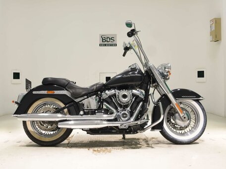 2019 Harley-Davidson Softail Deluxe, чёрный, 1699000 рублей, вид 2