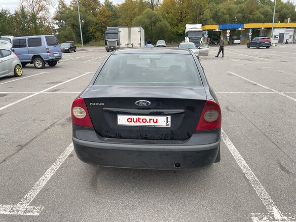 2006 Ford Focus II, чёрный, 180000 рублей - вид 3