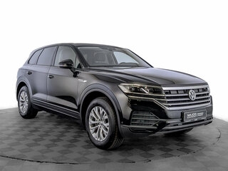 2019 Volkswagen Touareg III, чёрный, 5100000 рублей, вид 3