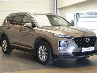 2019 Hyundai Santa Fe IV, бежевый, 2499000 рублей, вид 3