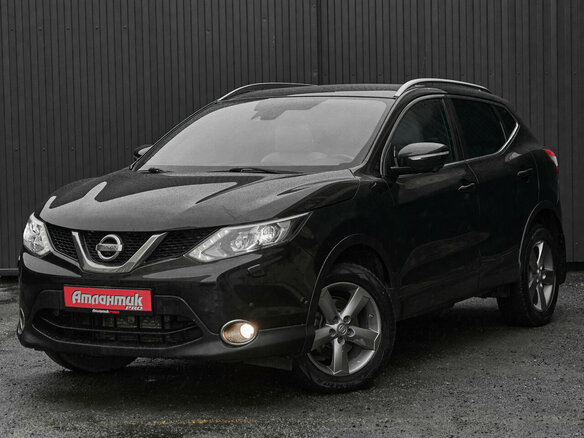 2014 Nissan Qashqai II, чёрный, 1450000 рублей