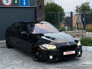 2014 BMW 5 серии 520d VI (F10/F11/F07) Рестайлинг, чёрный, 2200000 рублей, вид 4