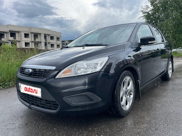 2010 Ford Focus II Рестайлинг, чёрный, 530000 рублей