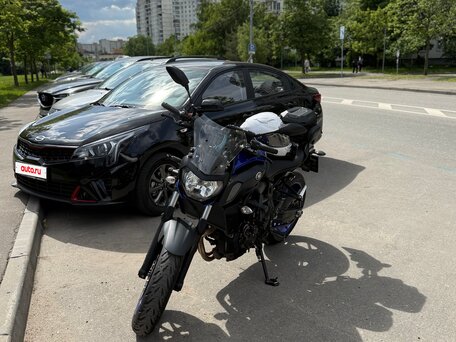 2017 Yamaha MT-07 (FZ-07), синий, 740000 рублей, вид 4