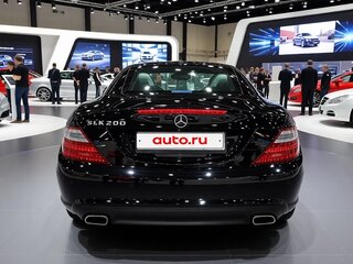 2012 Mercedes-Benz SLK-Класс 200 III (R172), чёрный, 1800000 рублей, вид 4