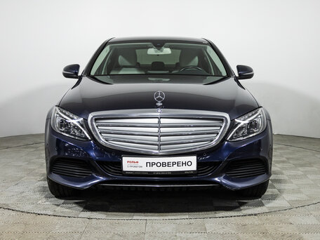 2015 Mercedes-Benz C-Класс 250 IV (W205), синий, 2399777 рублей, вид 2