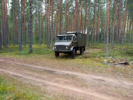 1962 Mercedes-Benz Unimog, зелёный, 2480000 рублей, вид 3