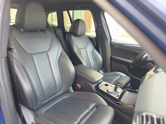 2022 BMW X3 20d xDrive III (G01) Рестайлинг, синий - вид 8