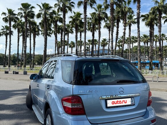 2009 Mercedes-Benz M-Класс 320 II (W164) Рестайлинг, голубой, 1700000 рублей - вид 8