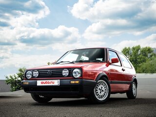 1990 Volkswagen Golf II, красный, 440000 рублей, вид 3
