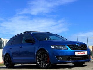 2015 Skoda Octavia III (A7), синий, 1720000 рублей, вид 2