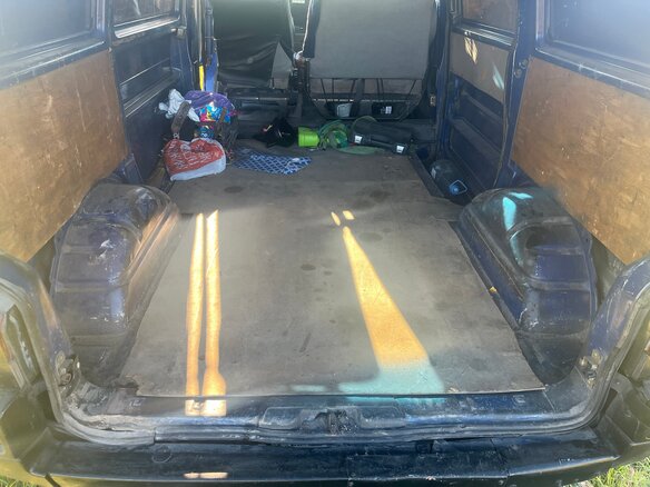 1991 Volkswagen Transporter T4, синий, 400000 рублей - вид 1