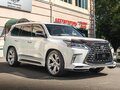 2018 Lexus LX 450d III Рестайлинг 2, белый, 8600000 рублей