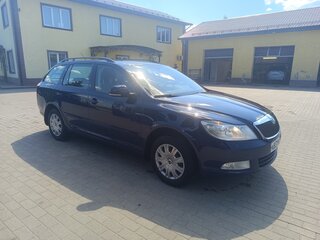 2012 Skoda Octavia II (A5) Рестайлинг, синий, 735000 рублей, вид 4
