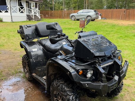 2017 Stels ATV-650YL Leopard, чёрный, 475000 рублей, вид 2