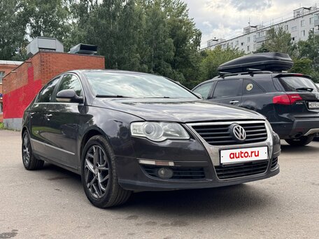 2008 Volkswagen Passat B6, чёрный, 549000 рублей, вид 2